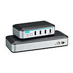 MOXA 7 Port USB 2.0 USB B  Hub, USB Powered, 80 x 35 x 185mm