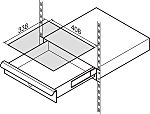 nVent SCHROFF Steel Rack Panel