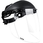 Bolle Clear Flip Up PC Face Shield with Face Guard , Resistant To Impact