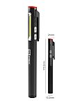 RS PRO LED Pen Torch Black - Rechargeable 315 lm, 170 mm