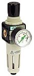 Regulador de filtro de aire EMERSON – ASCO serie 342, G 1/4, grado de filtración 25μm, presión máxima 12 bar, con purga