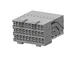 TE Connectivity High Speed High Speed Backplane Connector, Receptacle, 10 Column, 6 Row, 60 Way
