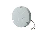 MOXA MAT-WDB-CA-RM-2-0205 Round Multi-Band Antenna with SMA Male RP Connector, MIMO 2x2, Omni-directional