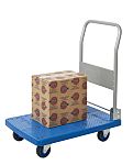 RS PRO Flatbed PP Platform Trolley, 720 x 490 x 860mm, 150kg Load