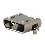 Same Sky Horizontal, SMT Type Micro B Type 2 USB Connector