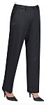Brook Tavener 2256 Women's Black Trousers Durable Female, Size 12 32in W