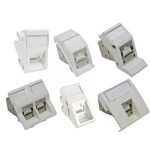 Molex Premise Networks Cat5e, Cat6a MOD-SNAP III Module,With UTP Shield Type