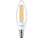 Philips MAS E14 GLS LED Candle Bulb 2.3 W(40W), 3000K, White, B35 shape
