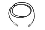 HellermannTyton Connectivity, 10m Cat6a, Black RJ45 to RJ45, S/FTP, Terminated