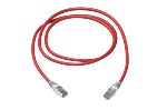 HellermannTyton Connectivity, 10m Cat6a, Red RJ45 to RJ45, S/FTP, Terminated