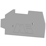 RS PRO End Section for Use with RS PRO XM1/2VH Terminal Block