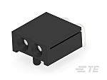 TE Connectivity, ICCON 6mm Pitch Power Backplane Power Connector, Socket, Right Angle, 2 Column, 1 Row, 2 Way, 2367