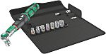 Wera Safe-Torque A 1 Set 1 Click Torque Wrench Set, 2 → 12Nm, 1/4 in Drive, Square Drive