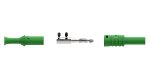 Electro PJP Green Male Banana Plug, Screw Termination, 36A, 1kV