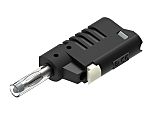 Electro PJP Black Banana Connector, 36A, 30 → 60V