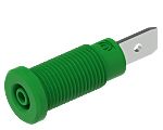 Electro PJP Green Female Banana Socket, Plug In Termination, 10A, 600V