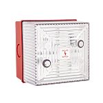 Clifford & Snell SD40 Series Clear Static Effect LED Beacon for Use with Commercial & Light Industrial Applications, 85