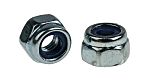 RS PRO, Bright Zinc Plated Steel Hex Nut, DIN 982, M5