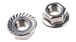 RS PRO Stainless Steel Flanged Hex Nut, DIN 6923, M10