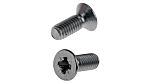 RS PRO Pozi Countersunk A2 304 Stainless Steel Machine Screw DIN 965, M3x8.0mm