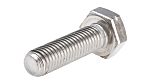 RS PRO Plain Stainless Steel, Hex Bolt, M10 x 35mm