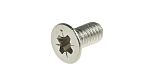 RS PRO Pozi Countersunk A4 316 Stainless Steel Machine Screw DIN 965, M3x6mm