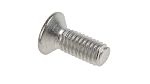 RS PRO Cross Countersunk A4/50 Stainless Steel Machine Screw DIN 965, M3x8mmx0.314in