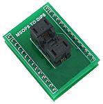 Seeit 0.65mm Pitch IC Socket Adapter, 8 Pin Female SSOP to 28 Pin Male DIP