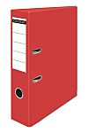 PASTOREG Red A4 Lever Arch Clip File, Ring Binder