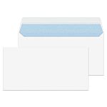 White DL No Peel/Seal Mailing Envelope