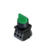 RS PRO Knob Selector Switch - (1NC/1NO) 30mm Cutout Diameter, Illuminated 2 Positions
