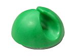 RS PRO Green PVC Clip, 5mm Max. Bundle