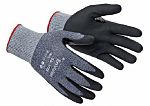 Tilsatec EnVision Blue Yarn Abrasion Resistant, Cut Resistant Work Gloves, Size 7, Microfoam Coating