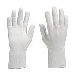 Kimberly Clark G35 White Nylon General Purpose Gloves, Size 6, Seamless Nylon Coating
