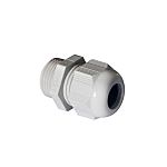 ABB Glands Series Light Grey Nylon Cable Gland, M16 Thread, 5mm min., 10mm max., IP66, IP68, IP69
