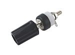 RS PRO 4mm Black Terminal Post, 60V dc, 15A, 4BA Thread