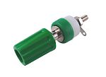 RS PRO 4mm Green Terminal Post, 60V dc, 15A, 4BA Thread