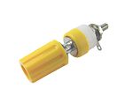 RS PRO 4mm Yellow Terminal Post, 60V dc, 15A, 4BA Thread