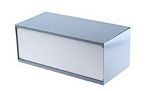 Caja para instrumentación RS PRO de Acero Laminado en Frío Gris, 406 x 197 x 159mm