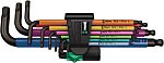 Wera 9 piece L Shape Metric Hex Key Set, 1.5 - 2 - 2.5 - 3 - 4 - 5 - 6 - 8 - 10mm