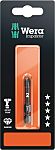 Wera Pozidriv Screwdriver Bit, 50 mm Tip