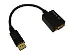 RS PRO Male DisplayPort to Female VGA, PVC  Cable, 1080p, 150mm