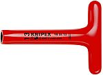 Knipex Hexagonal Nut Driver With T-handle, 8 mm Tip, VDE/1000V, 200 mm Overall