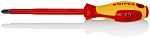 Knipex Phillips Insulated Screwdriver, PH3 Tip, 150 mm Blade, VDE/1000V, 270 mm Overall