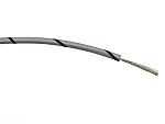 Cable de conexión RS PRO, área transversal 0,5 mm² Clase 5 BS EN 60228 Filamentos del Núcleo 16/0,2 mm Negro/Gris,