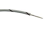 Black/Grey 0.22 mm² Hook Up Wire, 7/0.2 mm, 100m, PVC Insulation
