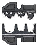 Knipex, 97 Crimp Die, Ferrule, Wire size 6 → 10AWG