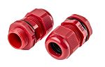 RS PRO Red Nylon Cable Gland, M20 Thread, 10mm Min, 14mm Max, IP68
