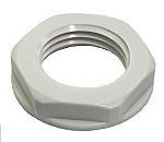 RS PRO Grey Nylon 66 Cable Gland Locknut, M12 Thread, IP68