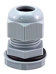 RS PRO Grey Nylon Cable Gland, PG9 Thread, 4mm Min, 8mm Max, IP68